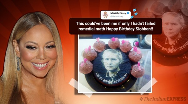 UK, Siobhan, Siobhan birthday cake, Mariah Carey, Mariah Carey cake,Mariah Carey singer, Marie Curie scientist, Marie Carie cake, Birthday cake mistake, birthday cake blunder, indian express