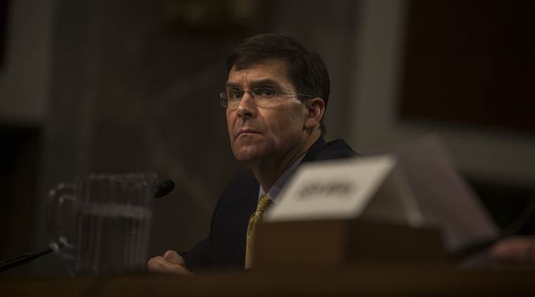 US India, US India 2+2 dialogue, India-US defence, US defence secretary, Mark T Esper, Trump administration, wold news