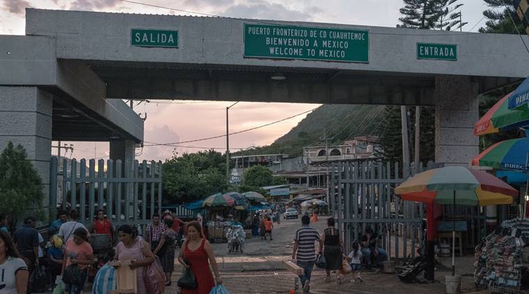 Guatemala, Guatemala border, Mexico, Mexico smuggling, smuggling, Smugglers, United States, migration, Border security forces, Deployment, World news, Indian Express news