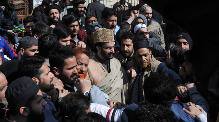 Jammu and Kashmir, Hurriyat, Jammu and Kashmir separatists, Satya Pal Malik, J&K Governor, Hurriyat Conference, Mirwaiz Umar Farooq, India news, J&K elections, PDP, NC, Indian Express