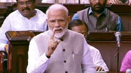 narendra modi, prime minister narendra modi, pm modi, pm modi in rajya sabha, pm in rajya sabha, modi in rajya sabha, pm modi top quotes, rajya sabha, lok sabha, pm modi motion of thanks, india news, Indian Express