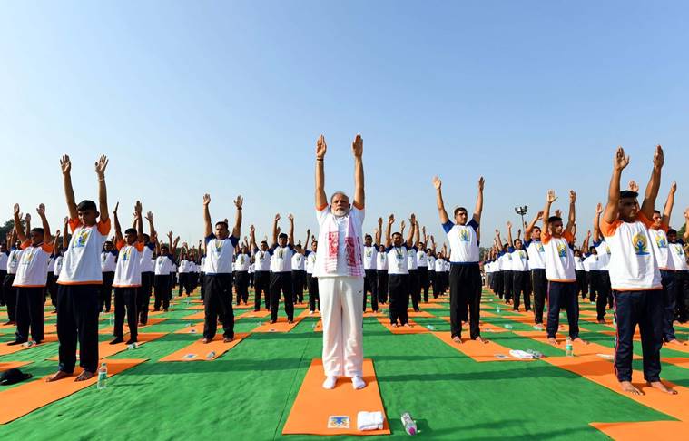 narendra modi, pm modi, prime minister narendra modi, yoga day, international yoga day, yoga day 2019, international yoga day 2019, yoga, importance of yoga, india news, Indian Express