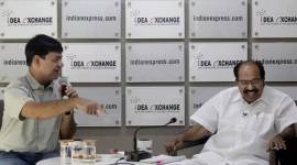 Veerappa moily, Congress, BJP, Lok Sabha election results, Congress analysis, Narendra Modi, Rahul Gandhi resignation, UPA, Idea Exchange, Indian Express, Veerappa moily at Idea Exchange