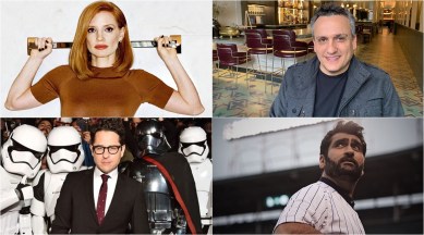 jessica chastain and the russo brothers