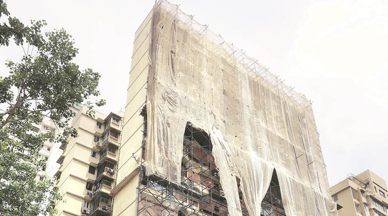 Maharashtra government, Devendra fadnavis, highrise society South Mumbai, Indian express