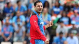 Mohammad Nabi, Mohammad Shami hattrick, Shami hattrick, ind vs afg, afghanistan, Mohammad Shami, Virat Kohli, Nabi, Rashid Khan, World Cup 2019, ICC world cup, India News, indian Express, Sports News