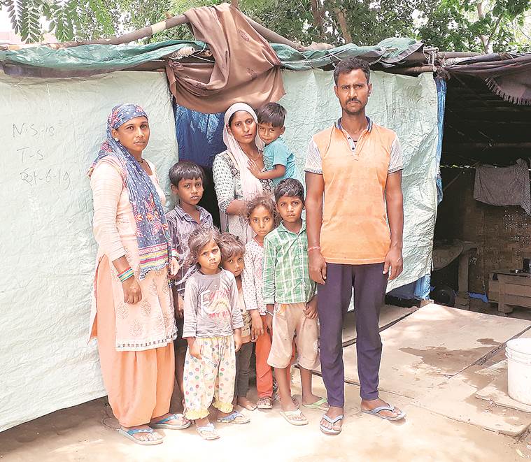 wall collapse death, ditch wall collapse, labourer, labourer children danger, dangers faced by labourers, noida wall collapse death, indian express