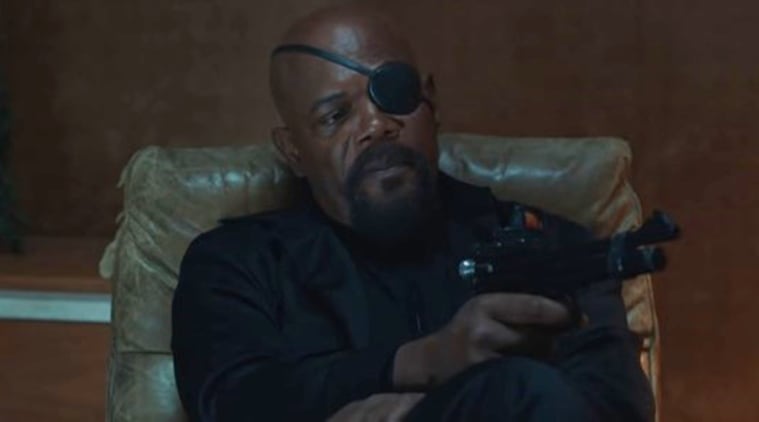 Samuel L Jackson in Spiderman Far from home