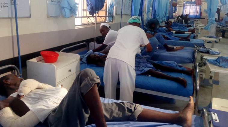 nigeria bomb blast, nigeria suicide attack, nigeria attack, islamic state, is, nigeria bomb blast is, nigeria bomb blast islamic state, islamic state nigeria blast, world news, Indian Express