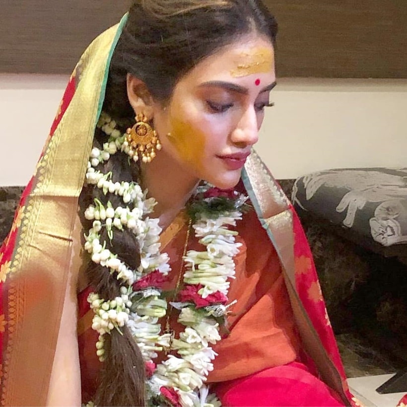Nusrat Jahan haldi