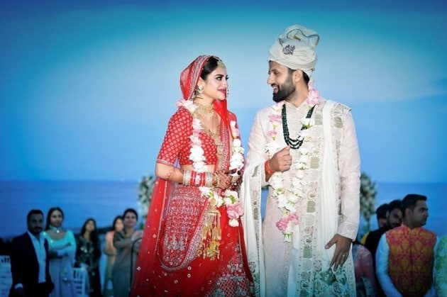 Nusrat, Nikhil Jain wedding