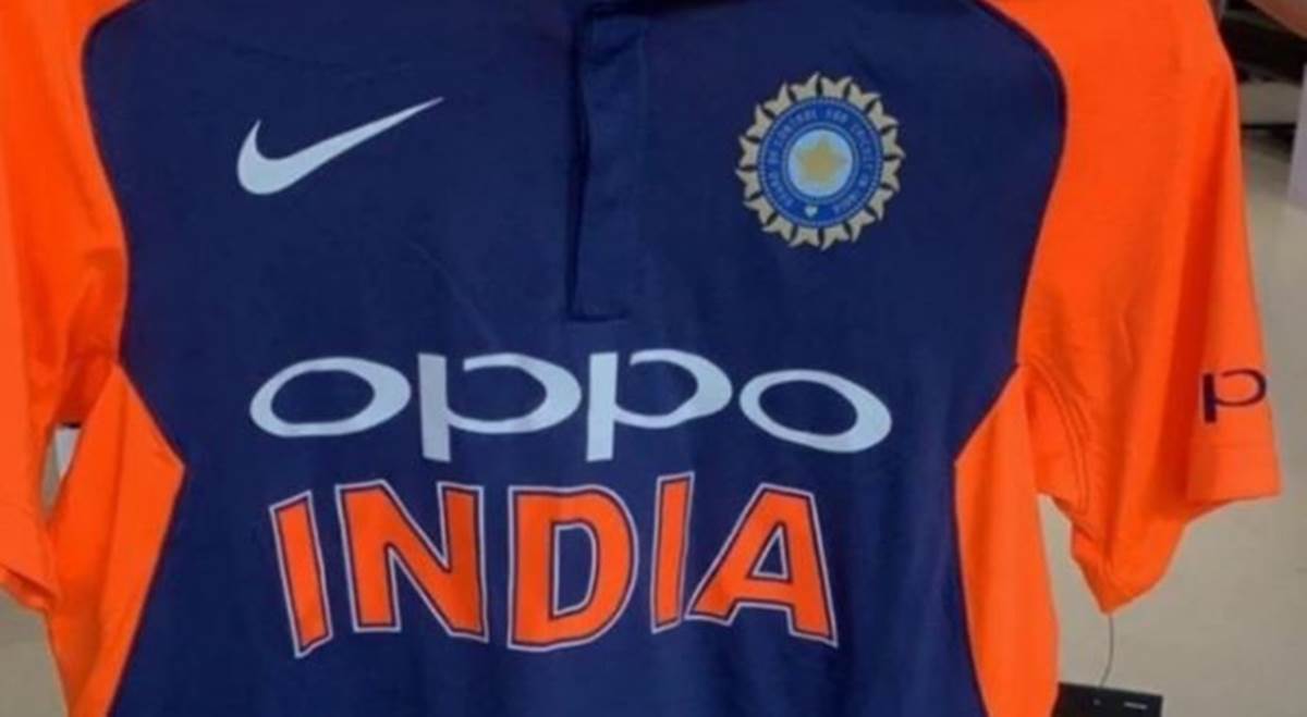 indian team orange jersey