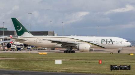 pakistan international airlines, pia, pi aircraft, pakistan international airlines flight, manchester to islamabad pia flight, pia flight manchester to islamabad, world news, Indian Express