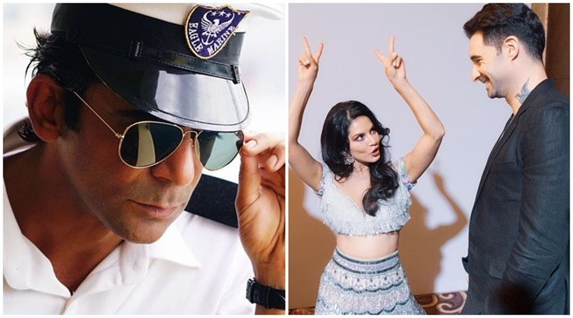sunil grover and sunny leone photo