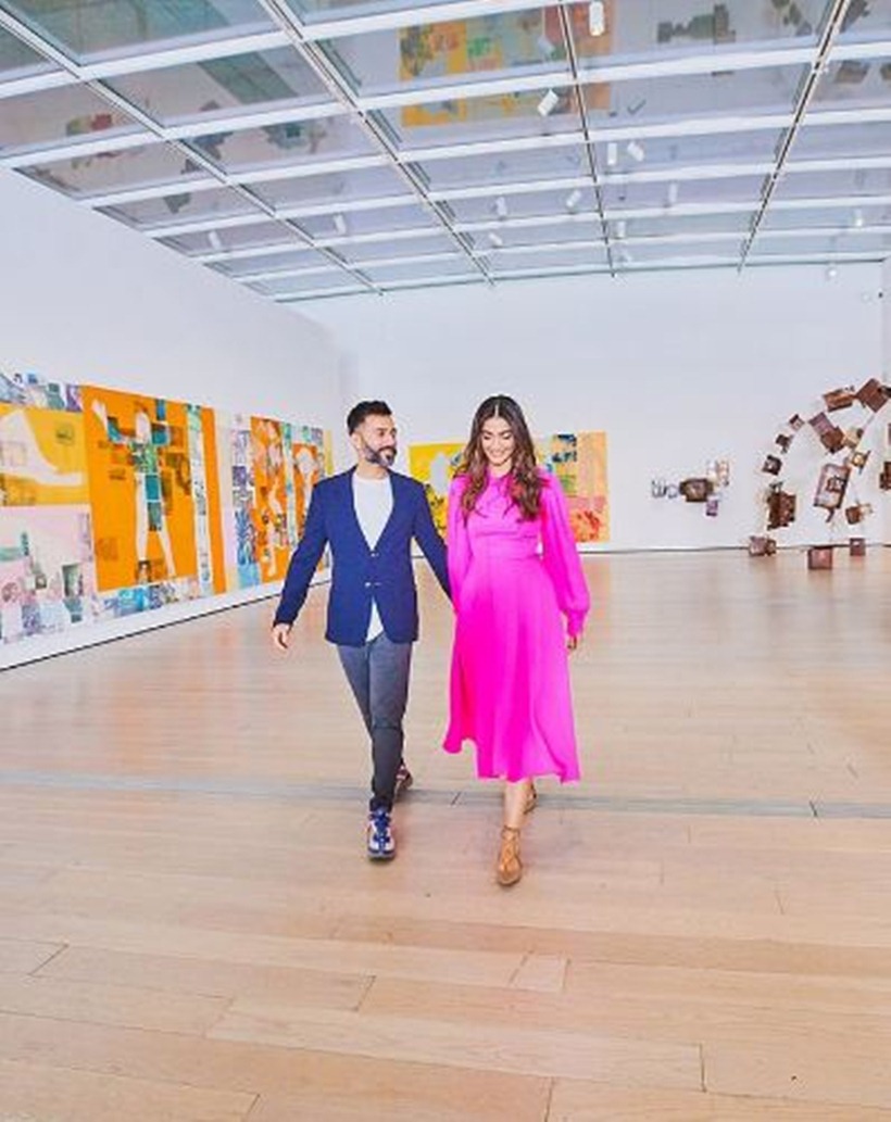sonam kapoor with anand ahuja