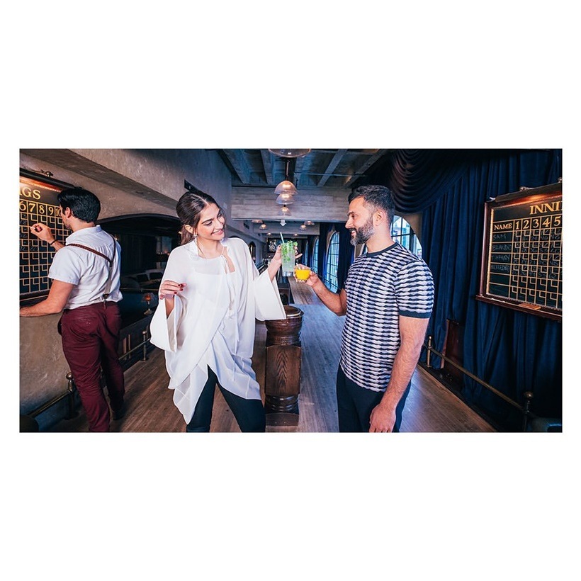sonam kapoor with anand ahuja