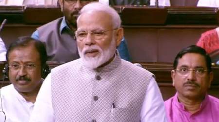 Narendra Moid, PM Modi in Rajya Sabha, PM Modi congress, Parliament Live updates, parliament monsoon session 2019, parliament live news today, parliament news today, india news, Indian express