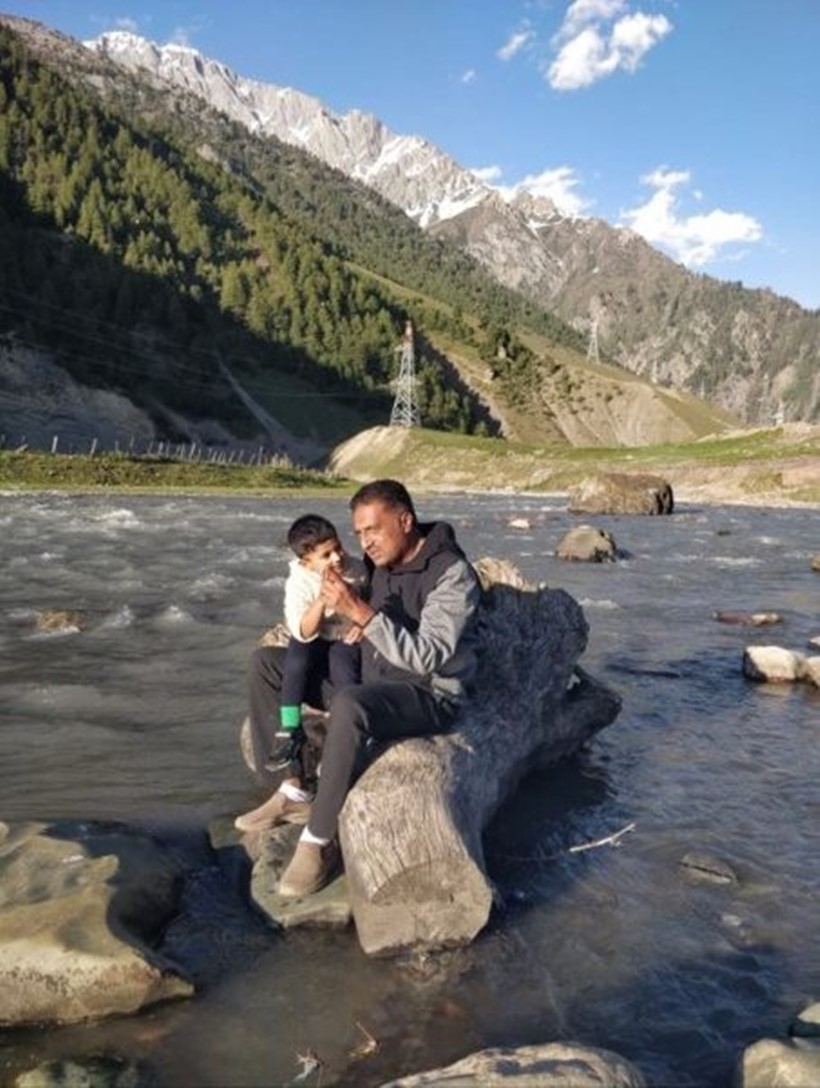 prakash raj with son