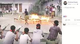 Bajrang Dal gave arms training to youths at summer camp: DYFI