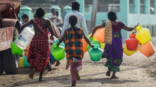 water crisis, drought, chennai