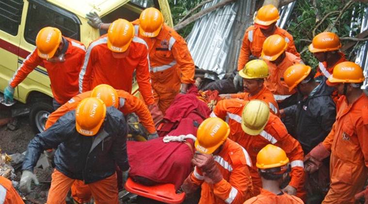 Pune wall collapse, pune accident, pune wall collapse, Kondhwa wall collapse, pune wall collapse, pune labourers body, pune wall collapse dead bodies, indian express