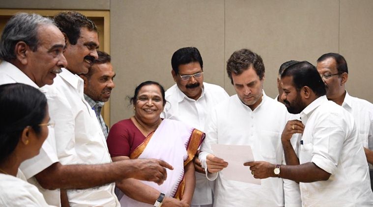 Congress, Rahul gandhi, Congress resignations, Rahul gandhi resignation, AICC headquarters, Girish Chodankar resigns, 2019 lok sabha election results, India news, indian express