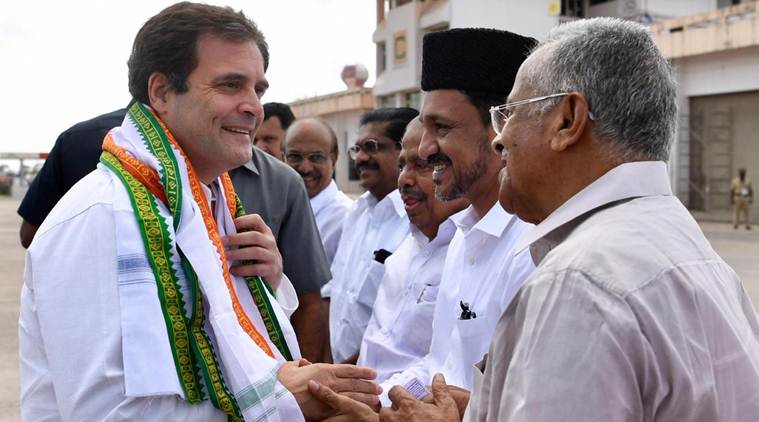 rahul gandhi, rahul gandhi wayanad, rahul gandhi wayanad roadshow, congress chief wayanad, wayanad mp, wayanad visit, indian express