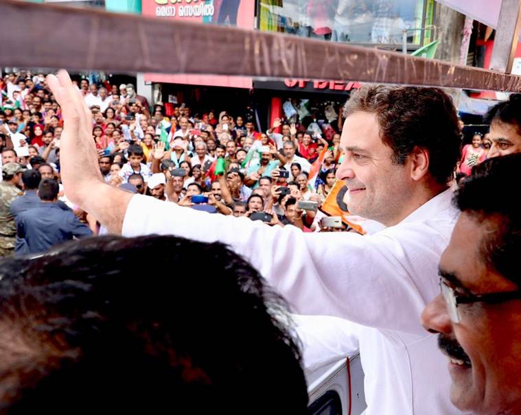 rahul gandhi, rahul gandhi wayanad, rahul gandhi wayanad trip, wayanad visit, lok sabha poll win, rahul gandhi on modi, rahul gandhi on modi government, indian express
