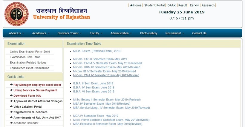 uniraj result, b a 1 year result 2019 rajasthan university, ba 2 year result 2019 uniraj roll no, bsc result 2019 rajasthan,, uniraj, uniraj results,