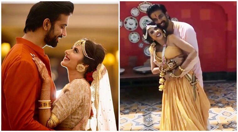 rajeev Sen, Charu Asopa sangeet haldi Inside photos videos