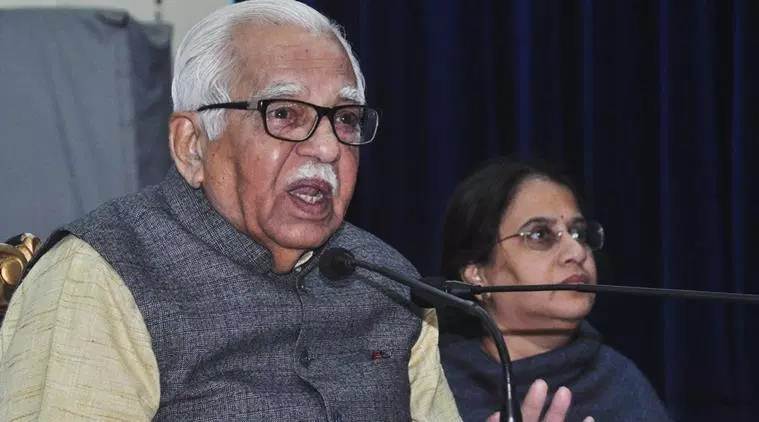 Ram Naik, UP governor Ram Naik, UP govt, Rita Bahuguna Joshi, SP Singh Baghel, Satyadev Pachaury, UP BJP, Lok Sabha seats, Yogi Adityanath, Indian express
