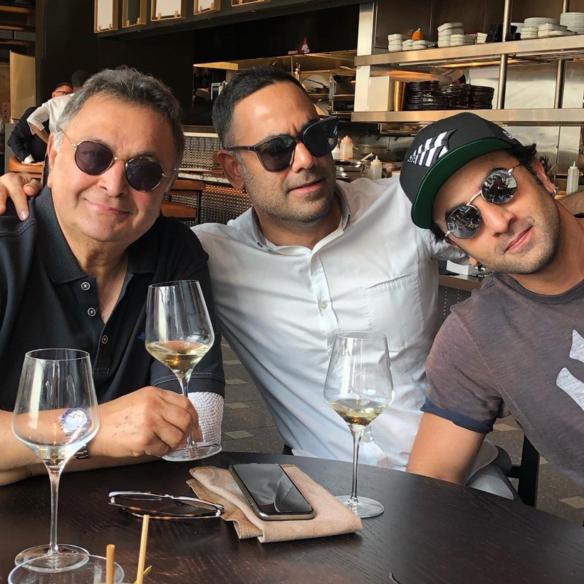 rishi kapoor, ranbir kapoor photos