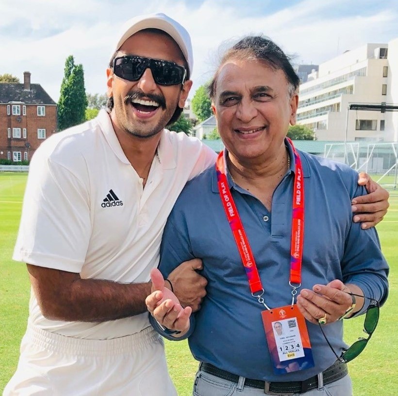ranveer singh sunil gavaskar