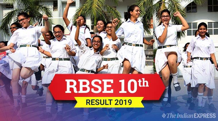RBSE BSER Rajasthan Board 10th result 2019  Results declared at