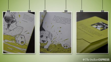 childrens book, recycled paper, green book
