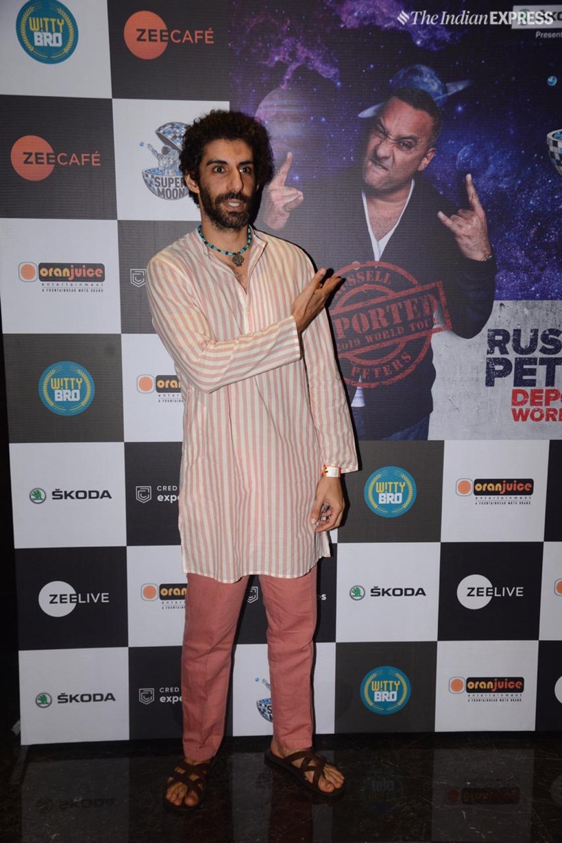 jim sarbh at russell peters show