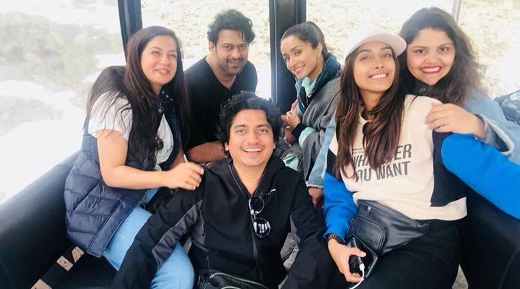 saaho europe shoot