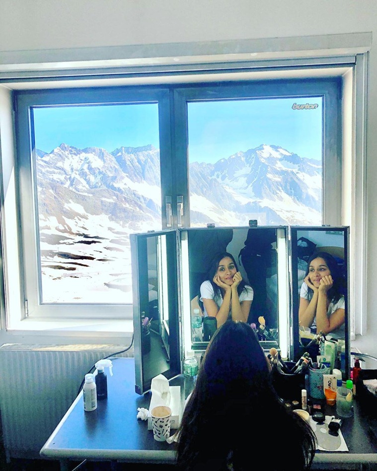saaho shoot europe