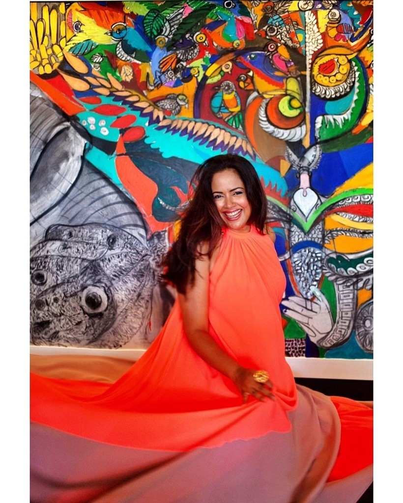 sameera reddy pregnant