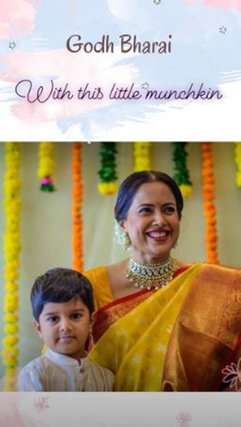 Sameera Reddy godhbharai