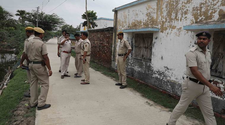 basirhat violence, TMC, BJP, west bengal bjp, tmc-bjp clashes, mamata banerjee, basirhat violence, west bengal news, north 24 parganas, amit shah, dilip ghosh, india news, indian express