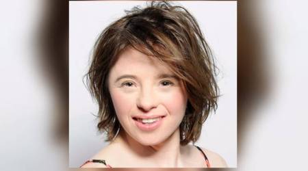 Sarah Gordy, indianexpressonline, indianexpress, indianexpress.com, lifepositive, wednesdaywisdom, British actor Sarah Gordy, Sarah Gordy down syndrome, Sarah Gordy on down syndrome, Sarah Gordy motivating speech, Sarah Gordy Member of the Order of the British Empire, MBE to Sarah Gordy, Sarah Gordy Radical Beauty Project, film Strike: The Silkworm Sarah Gordy, BBC TV Series Upstairs Downstairs actor Sarah Gordy, actors with down syndrome, what is down syndrome, overcoming down syndrome, positive messages, life lessons, Buckingham Palace MBE, down syndrome didn't stop Sarah Gordy, who is Sarah Gordy, Sarah Gordy information,