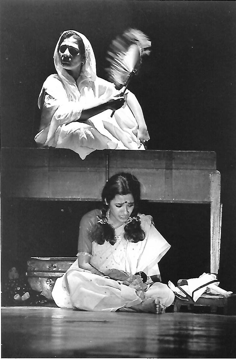 kirti jain, theatre, play, subarnalata, india habitat centre, girish karnad, art, patriarchy, women empowerment, national school of drama, art and culture news, lifestyle news, indian express news