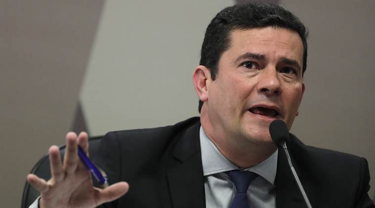 Embattled Brazil justice minister decries leaked texts in corruption probe