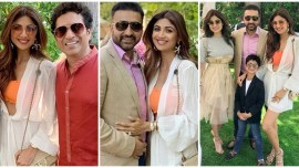 Shilpa Shetty, Sachin Tendulkar, Raj Kundra vacation photos