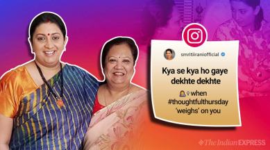 smriti irani, Smriti Irani pics, Smriti Irani instagram, Smriti Irani witty tweets, Kya Se Kya Ho Gaye, smriti irani meme, game of thrones, game of thrones smriti irani, trending, indian express, indian express news