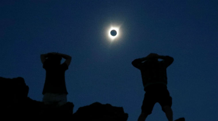 solar eclipse, total solar eclipse, eclipse, surya grahan, grahan, total solar eclipse 2019, surya grahan 2019, how to watch total solar eclipse, how to watch solar eclipse, how to watch surya grahan, south america solar eclipse, south pacific eclipse, pacific ocean solar eclipse, solar eclipse date, solar eclipse time, what time is total solar eclipse, what time is total solar eclipse 2019