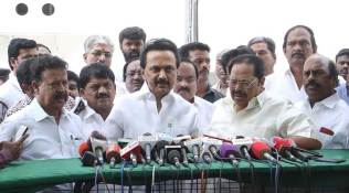 MK Stalin, Amit Shah, NDA, Narendra Modi, Hindi Imposition, Language War, DMK, BJP, Hindi Diwas, Indian Express News, Chennai News, Tamil Nadu
