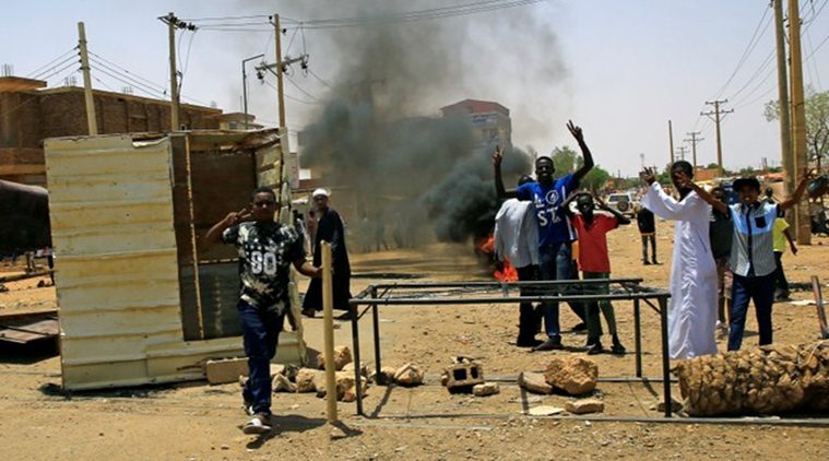 Sudan, Sudan crisis, Sudan crisis 2019, Omar al Bashir, Sudan military rule, Sudan protests, Khartoum, Khartoum protests, Transitional Military Council, Sudan sit-in protests, Sudan News, World News, Indian Express news,Latest news
