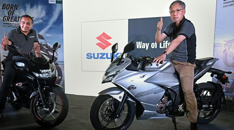 suzuki two wheeler bike